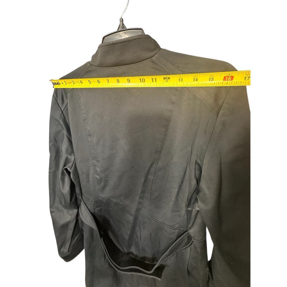 Vintage Bloomingdale’s Military Style Coat LUX 14W Black Brass Button Jacket - Picture 4 of 8